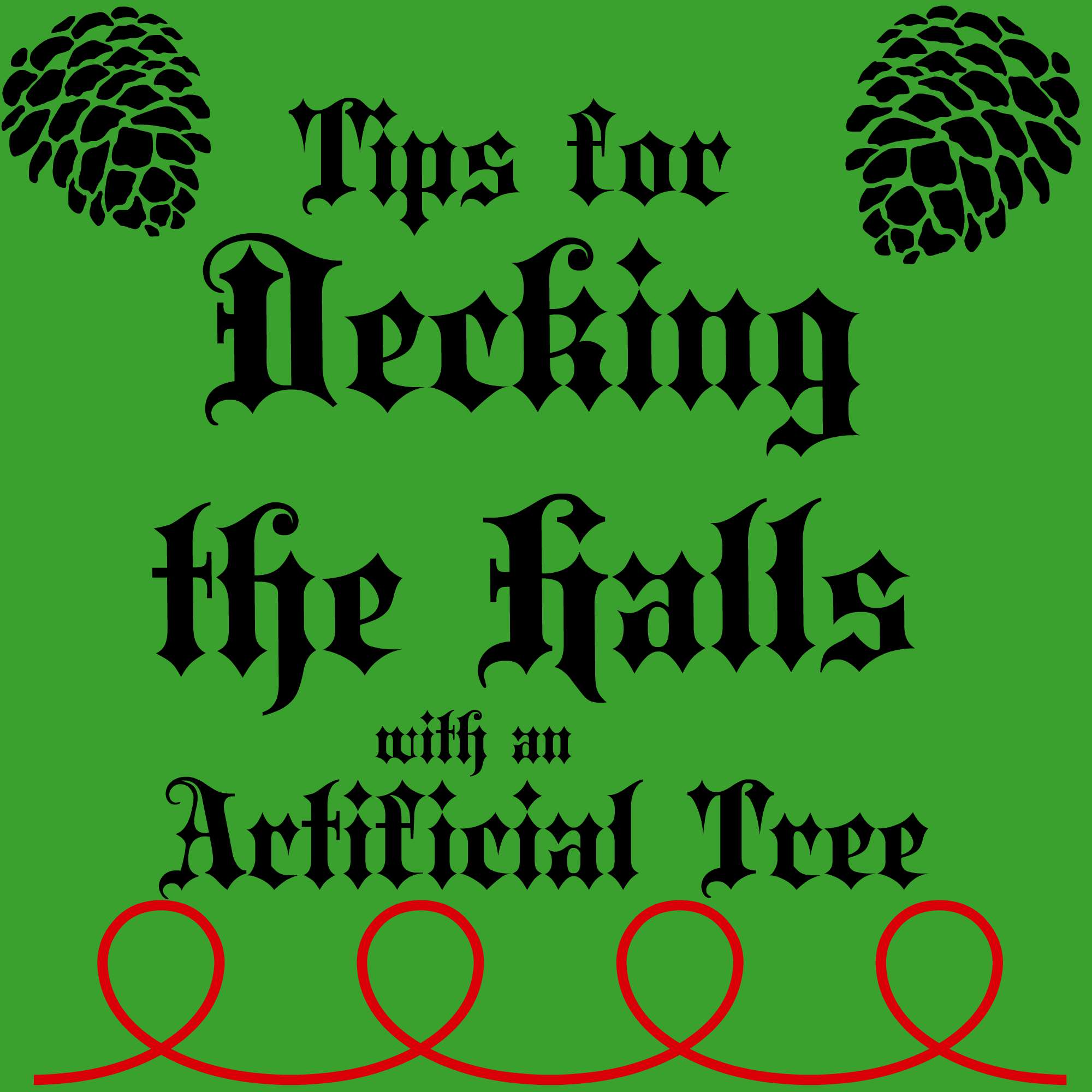 Simple Tips for Beatiful Artificial Tree Decorating ⋆ My Crafty Zoo