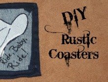 DIY Rustic Country Coasters