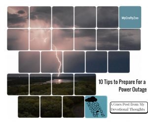10 Tips to Prepare for a Power Outage