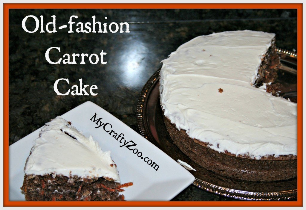 Old Fashion Carrot Cake *Dairy-Free*