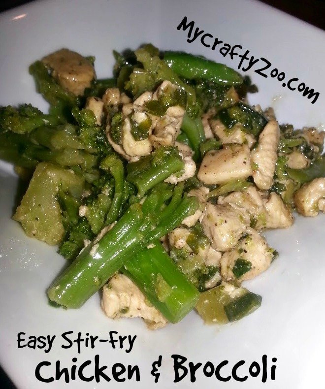 Chicken & Broccoli Stir Fry: Quick, Easy & Yummy!