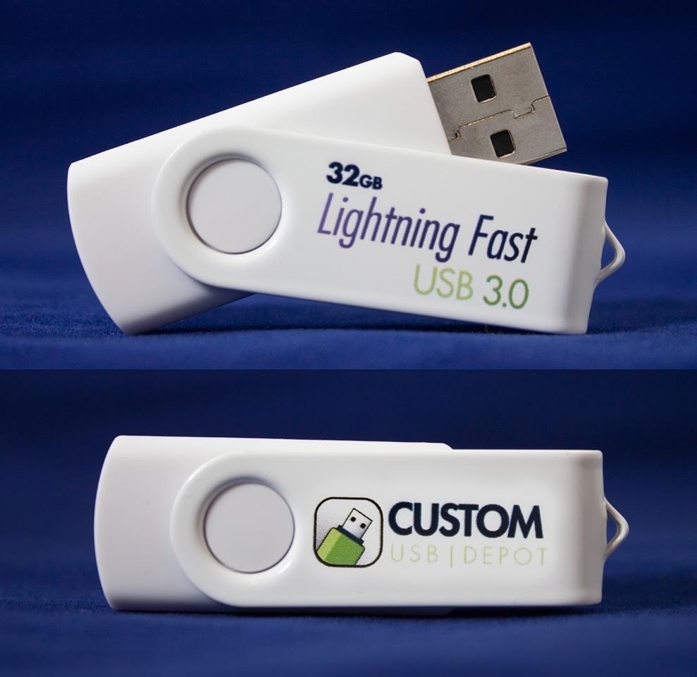 Custom Depot 32g Turbo USB Drive Giveaway US/CAN Ends 9/1