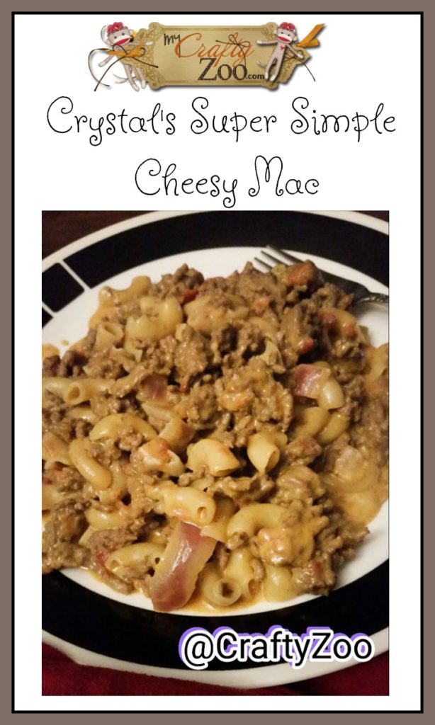 Crystal;s Super Simple Cheesy Mac