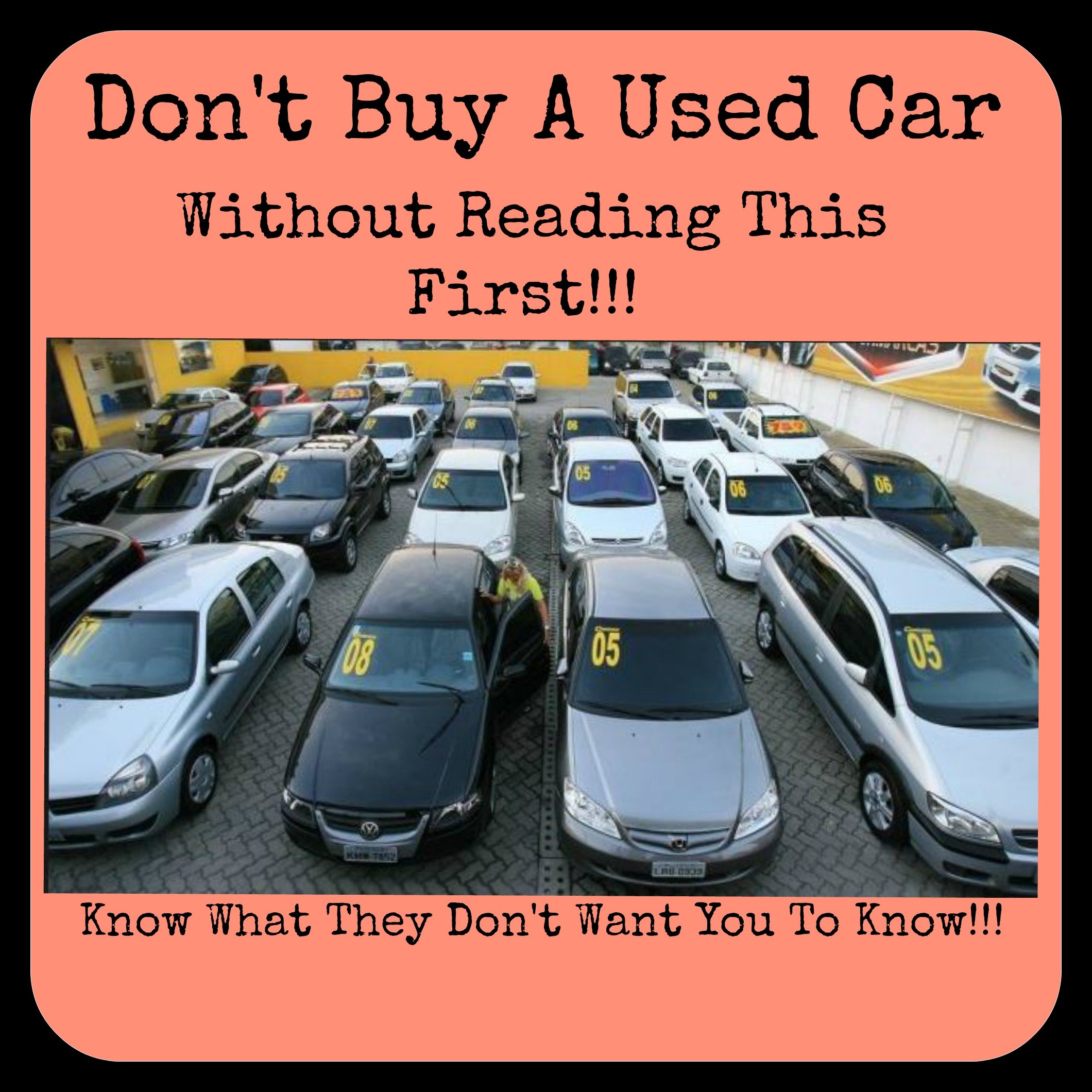 Don't Buy Another Used Car Without Reading This First