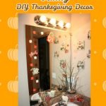 Holiday Bathroom Vanity: DIY Thanksgiving Decor