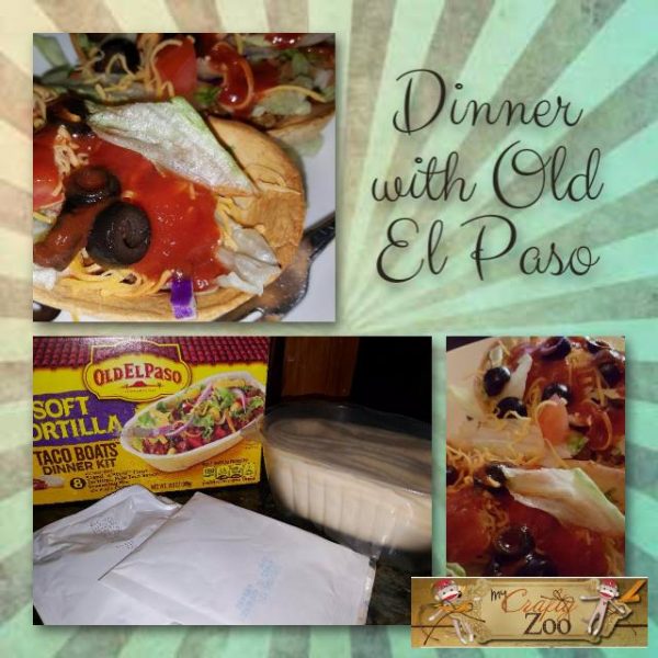 Old El Paso Quick Dinner for Taco Tuesday My Crafty Zoo
