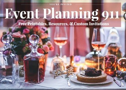Event Planning 911: Free Resources for weddings, graduations, announcements & more