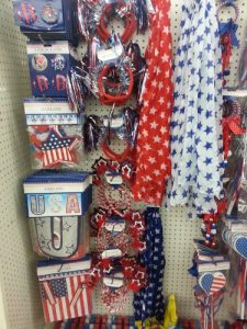 Dollar Tree Patriotic Wreath DIY