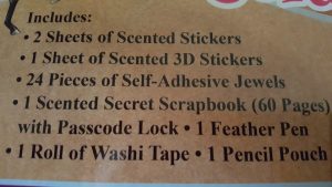Scented Secret Scrapbook and 20% off Discount!