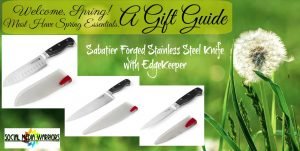 These knives are self sharpening! They make a perfect gift for new homeowners and newlyweds! Check them out!