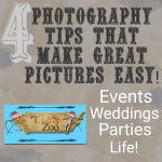 4 Tips that Simplify Wedding, Event & Life Photography