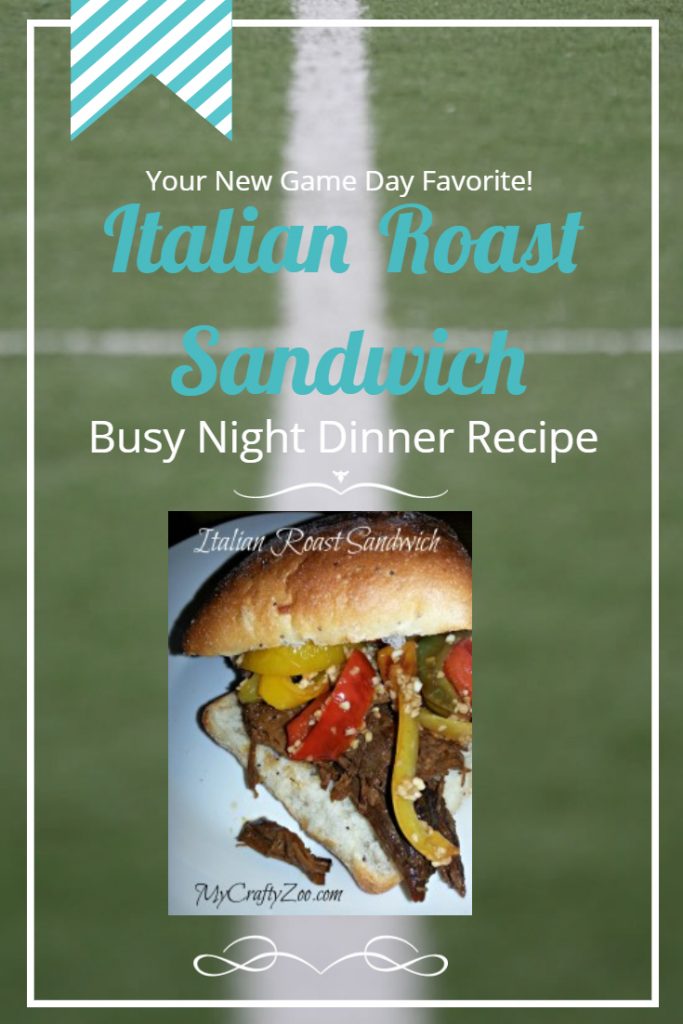 Italian Roast Sandwich: Busy Night Recipe!