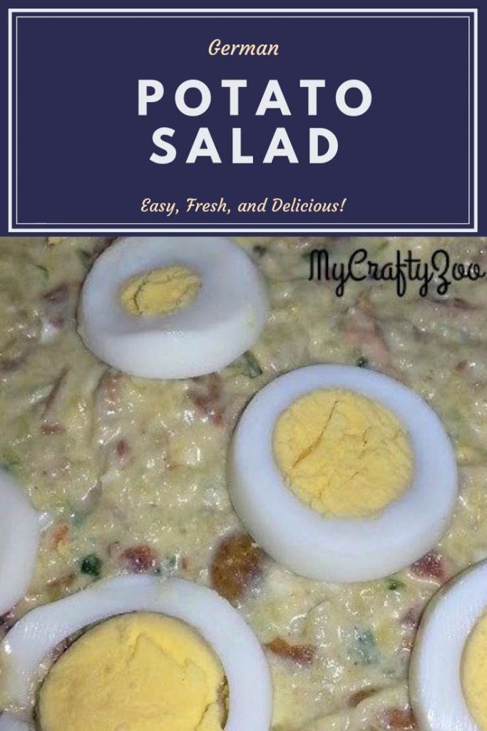 Super Easy German Potato Salad