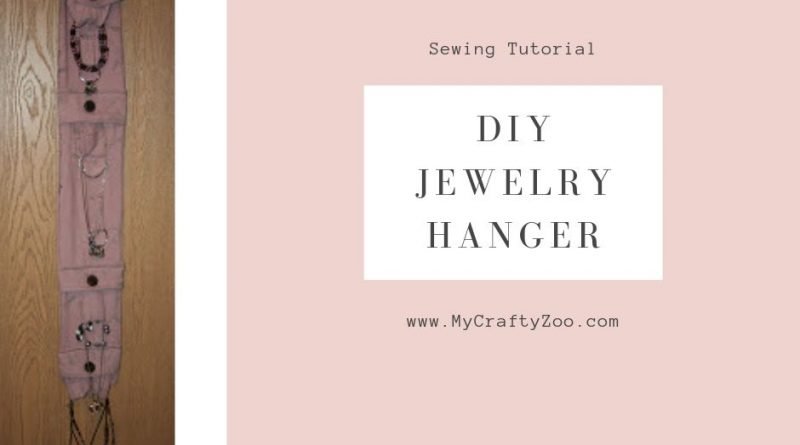 Jewelry Hanger DIY Upcycled & Fabulous!