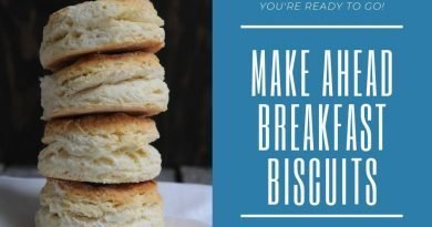 Make Ahead Breakfast Biscuits: Cheap, Quick & Easy On the Go Meal