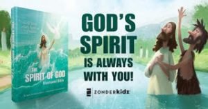 Spirit of God Illustrated Bible - God is always with you! #SpiritofGodBible #FlyBy