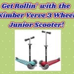 Get Rollin' with Kimber Verve 3 Wheel Scooter!