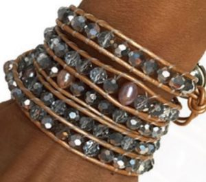 Willamy Fresh Water Pearl Wrap Bracelet: From Blue Jeans to Formals! @willamydesigns #Fall18 @SMGurusNetwork @CraftyZoo