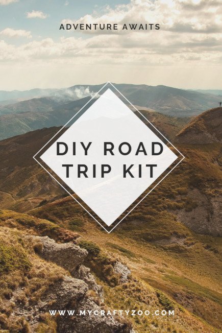 You can't Road Trip without this!  DIY Road Trip Kit