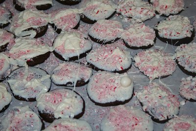 Chocolate Peppermint Cookies #Recipe