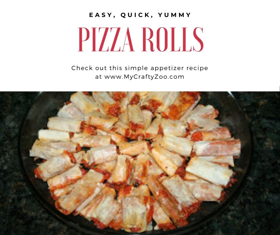 Pizza Rolls Recipe: Appetizer, Party Food, Game Night