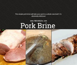 Pork Brine #Recipe! Try it today and take your dinner to the next level!
