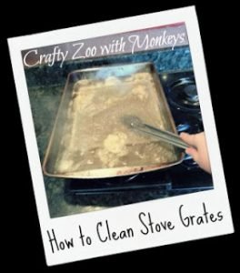 How To Clean Stove Grates #DIY #Home