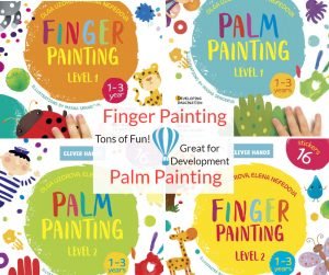 Finger and Palm Painting! National Craft Day!