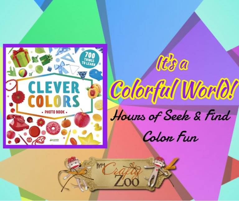 Clever Colors Colorful World CleverBooks.US My Crafty Zoo