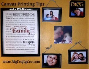 Canvas Print Tips & A Discount