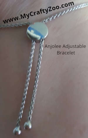 Anjolee Adjustable Bracelet @CraftyZoo @anjolee_diamond