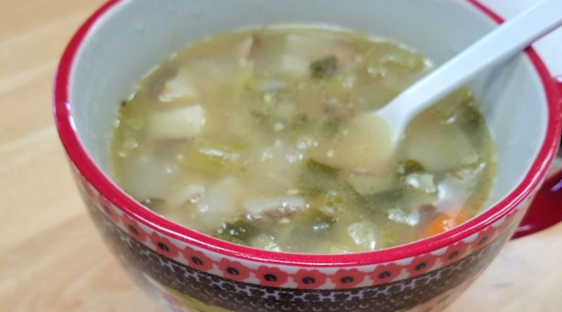 Chicken Bok Choy Soup Recipe