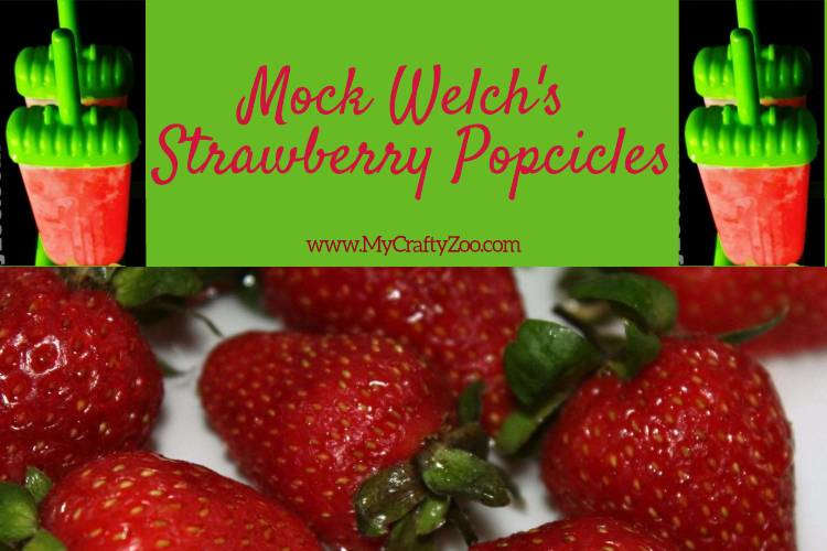 Strawberry Ice Pop Recipe: An Incredibly Close Mock Welch's