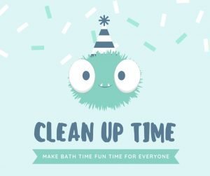 Clean Up Time: Tips to Make Bath Time Fun #CleverPublishing