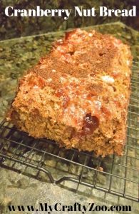 Cranberry Nut Bread: Great Use for Leftover Cranberry Sauce!