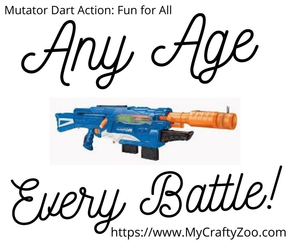 Mutator Dart Action: Any Age, Every Battle!