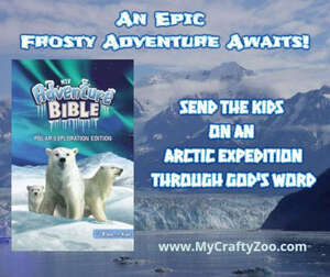 Adventure Bible: An Epic Polar Adventure Awaits! #PolarAdventureBible! #FlyBy @CraftyZoo