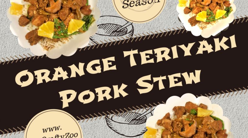Orange Teriyaki Pork Stew: Easy, Healthy & Nutritious