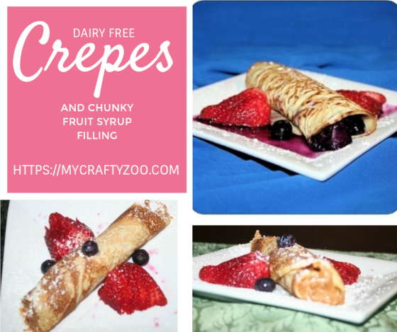 Crepes & Chunky Fruit Filling Recipe