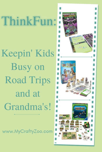 Thinkfun: Keepin' Kids Busy on Road Trips and at Grandma's 
