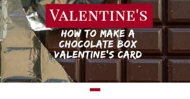 How to Make a Super Sweet Valentine Chocolate Box Card