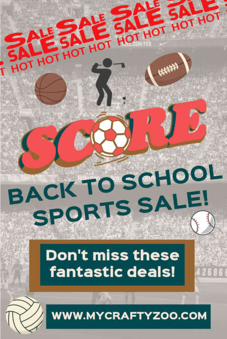 Sports Sale: Back to School Here We Come!