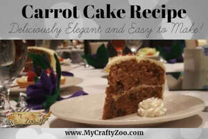 Old Fashion Carrot Cake: Delicious, Homemade Goodness