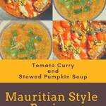Pilchards Tomato Curry and Stewed Pumpkin Soup Recipes @Crafty_Zoo