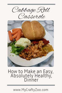 Cabbage Roll Casserole: How to Make an Easy, Absolutely Healthy, Dinner @Crafty_Zoo
