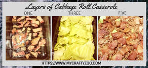 Cabbage Roll Casserole Layers