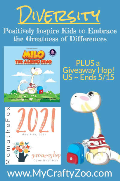 Diversity: Teaching How to Embrace Differences with Milo @Crafty_Zoo