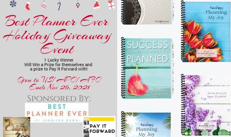 Best Planner Ever Giveaway Event