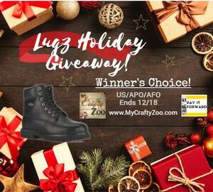 Lugz Work Boots: Winner's Choice Lugz Holiday Giveaway