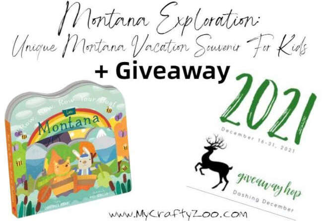 Montana Exploration: Unique Montana Vacation Souvenir For Kids + Giveaway